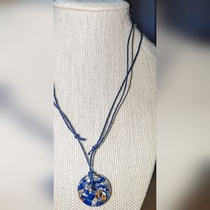 Lapis stone necklace